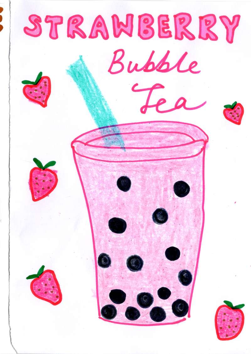 Strawberry Bubble Tea